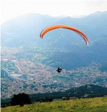 L’incidente col parapendio è avvenuto sul monte Farno