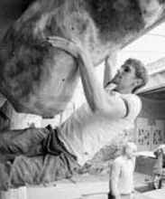 Gabriele Moroni in parete