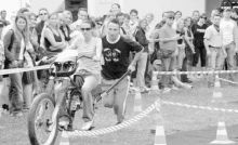 Anche quest’anno divertimento assicurato con la gara di «motocarriole»