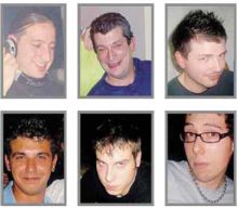 La locandina con i sei dj mobilitati per aiutare Angelica