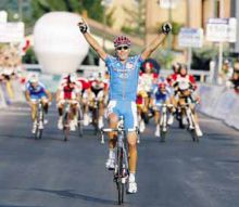 L’arrivo di Alessandro Ballan a Varese