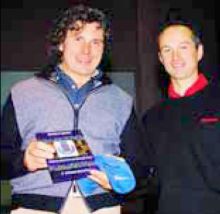 Salvatoni premiato da Zucchelli