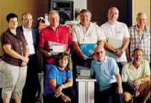 Alcuni camperisti del club Valseriana