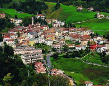 La zona di Cirano a Gandino, dove sono avvenuti i furti l'altra notte