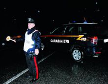 I ladri sono stati intercettati e inseguiti dai carabinieri