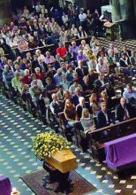 I funerali di Giuseppe Mosconi