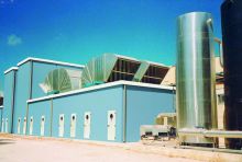 Una centrale di condizionamento progettata dalla Martèl analoga a quelle che verranno installate nel polo petrolchimico brasiliano