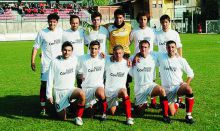 La Gandinese che ieri ha ottenuto un pareggio in rimonta