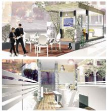 Il bar-redazione de L’Eco café che porterà il nostro giornale nelle feste di provincia nel corso di quest’estate