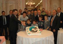 La cena sociale del 2012 del Club Valgandino