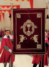 Lo stendardo processionale