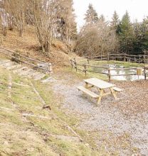 A Peia si è intervenuto alla «Pozza del Lino», in località Poiana