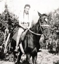 Agnese Aghi Gerber negli anni ’40