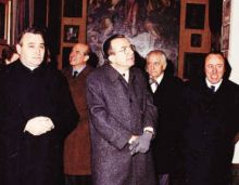 A Gandino con Andreotti nel 1981