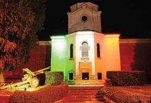 La nuova illuminazione dedicata ai Caduti al cimitero di Gandino