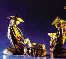 Presepe orientale in mostra alla rassegna nel chiostro di S. Marta