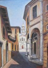 Uno dei quadri di Mario Bosio