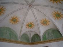 Sala Capitolare - particolare della volta