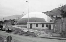 Il nuovo tennis coperto di via Agro a Gandino